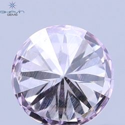 0.08 CT Natural Round Diamond Pink Color Clarity VS1 (2.70 MM)
