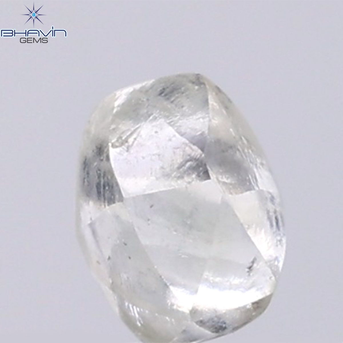 1.16 CT Natural Rough Diamond White Color Clarity VS (5.77 MM)