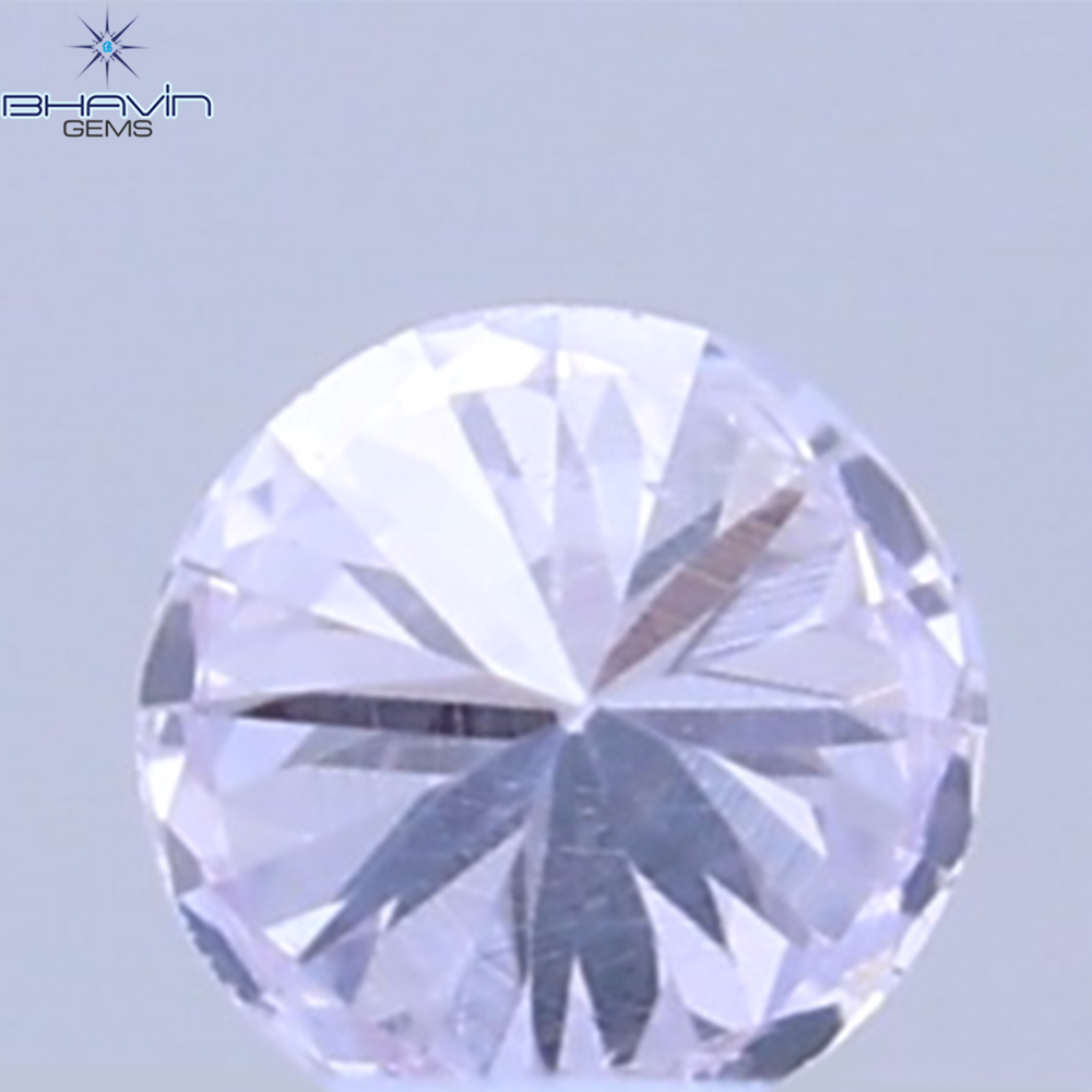 0.03 CT Natural Round Diamond Pink Color Clarity VS (1.90 MM)