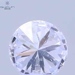 0.03 CT Natural Round Diamond Pink Color Clarity SI (1.9 MM)