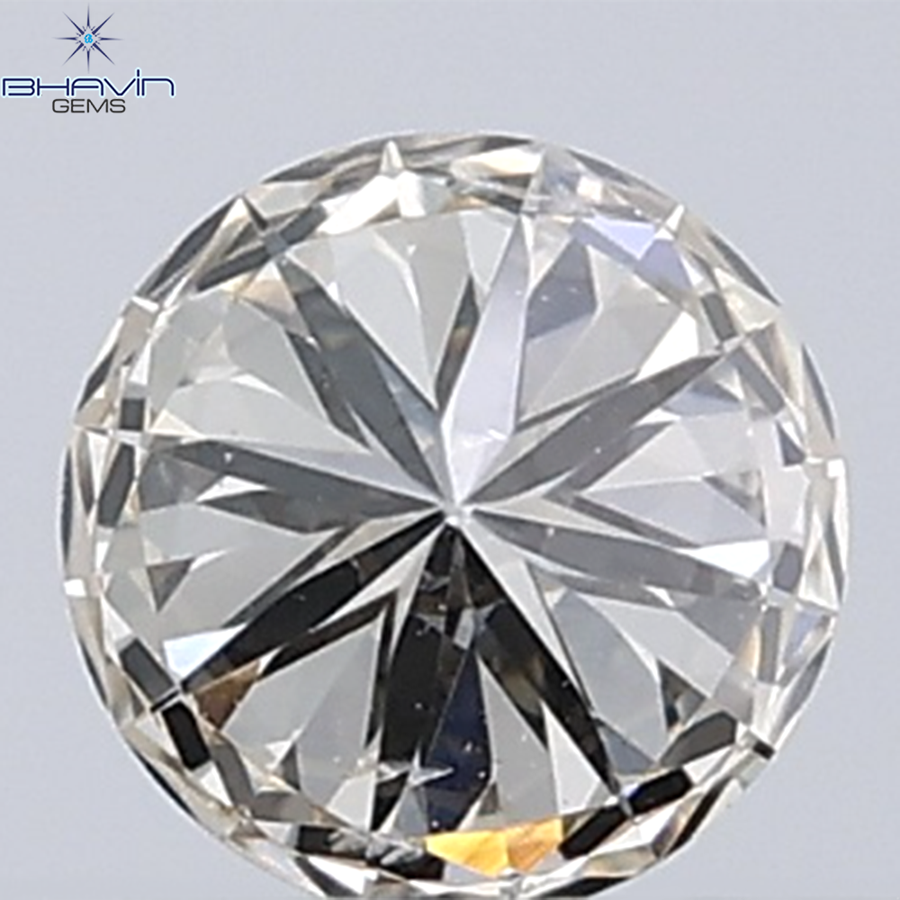 0.18 CT Natural Round Diamond Brown Color Clarity VS2 (3.73 MM)