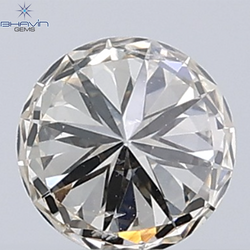 0.18 CT Natural Round Diamond Brown Color Clarity VS2 (3.73 MM)