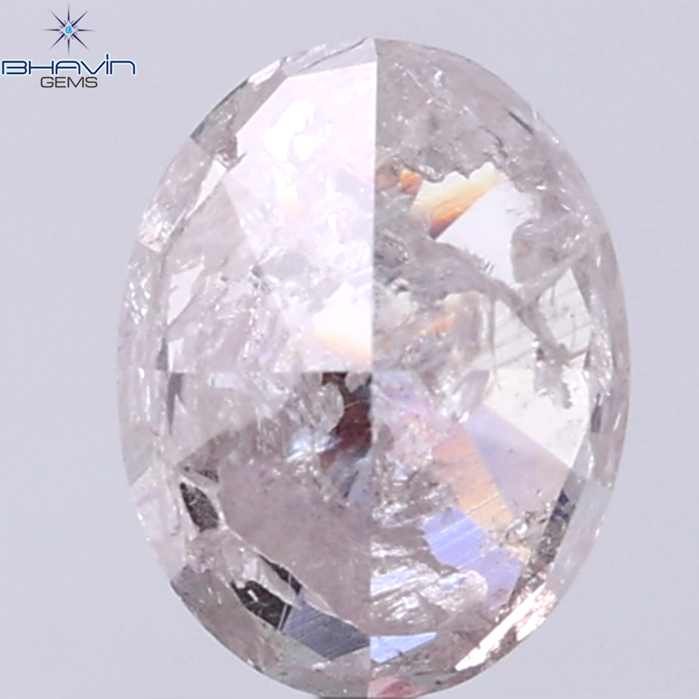 GIA認定 2.02 CT オーバルシェイプ 天然ダイヤモンド ピンクブラウンカラー (8.67 MM)