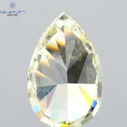 GIA認定 1.27 CT クッションダイヤモンド イエローカラー 天然ダイヤモンド VS1 クラリティ (5.97 MM)