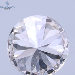 0.09 CT Natural Round Diamond Pink Color Clarity VS2 (2.80 MM)