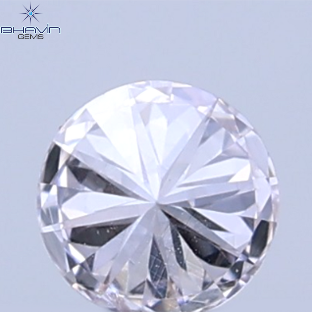 0.04 CT Natural Round Diamond Pink Color Clarity VS2 (2.0 MM)
