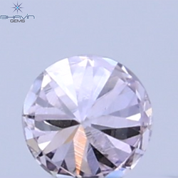 0.02 CT Natural Round Diamond Pink Color Clarity SI (1.60 MM)