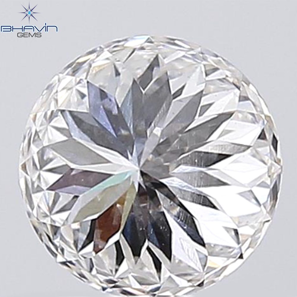 0.18 CT ラウンド ローズ カット シェイプ 天然ダイヤモンド ピンク色 I2 クラリティ (3.86 MM)