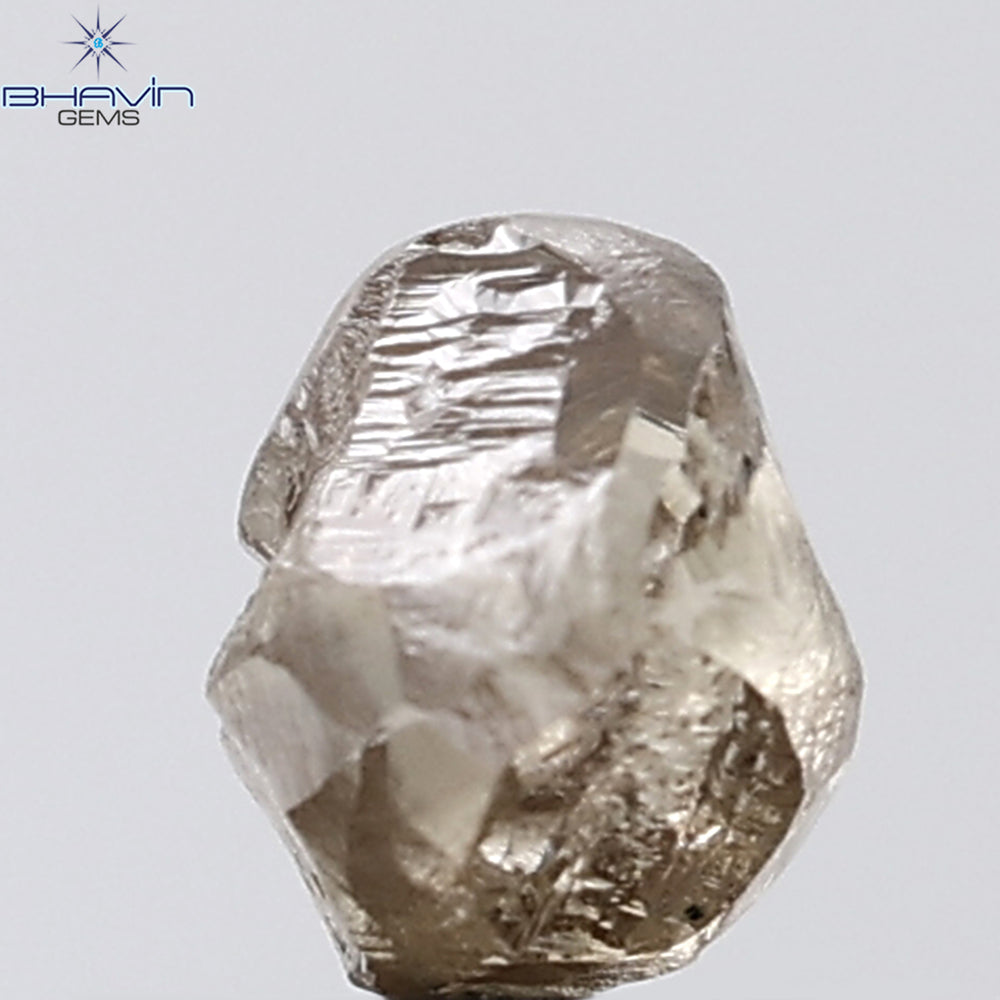 0.90 CT ラフ シェイプ ナチュラル ダイヤモンド ホワイト カラー VS1 クラリティ (5.95 MM)