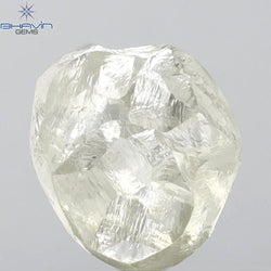 2.95 CT Rough Shape Natural Diamond White Color VS2 Clarity (8.95 MM)