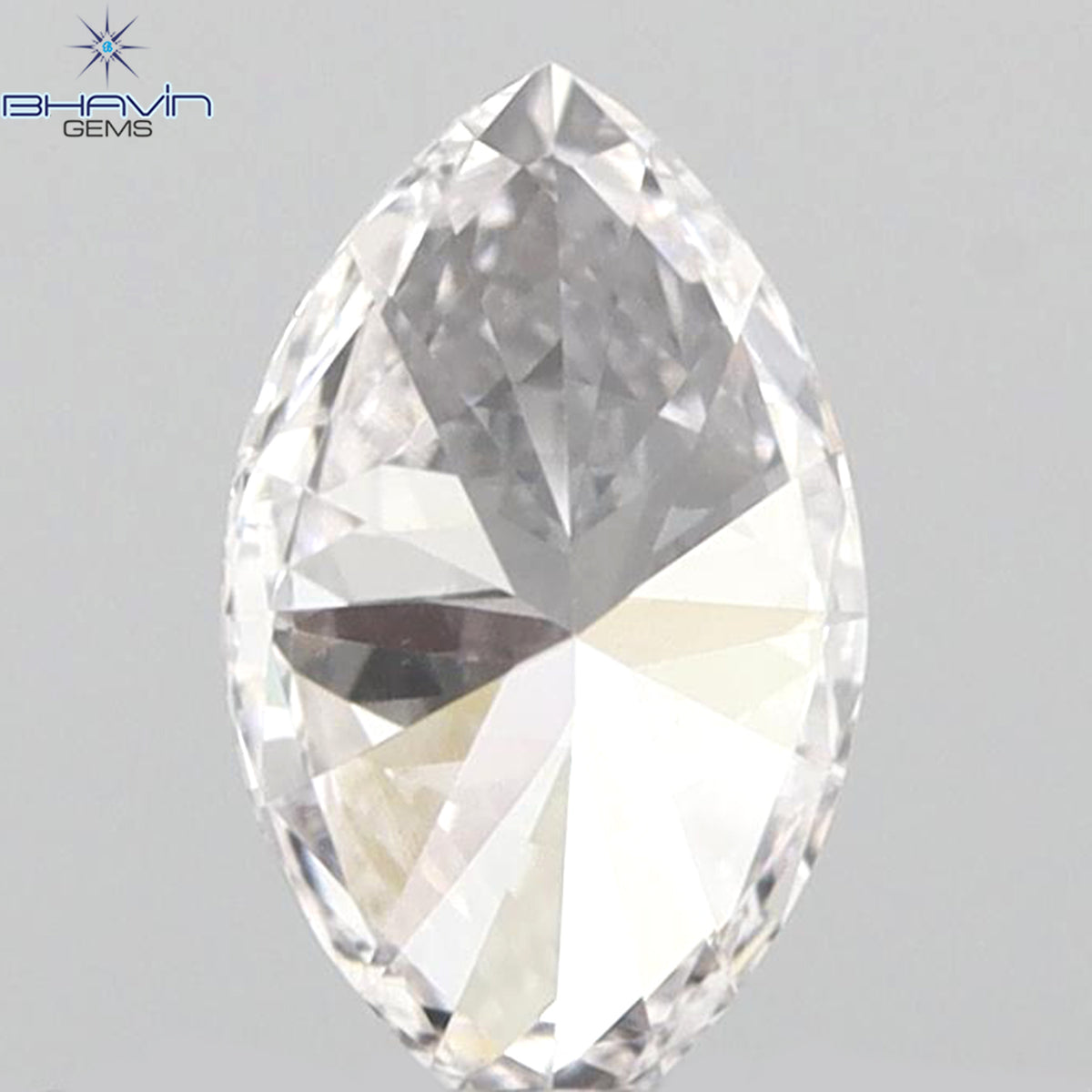 0.28 CT マーキスシェイプ 天然ルースダイヤモンド ピンクカラー VS1 クラリティ (6.03 MM)