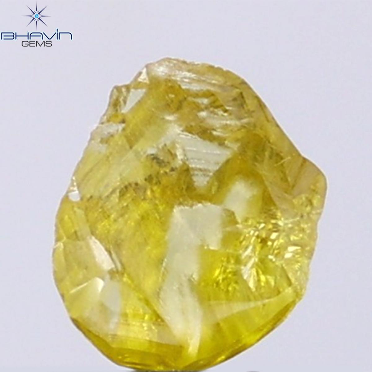 0.49 CT ラフシェイプ ナチュラル ダイヤモンド ピンク色 I3 クラリティ (4.90 MM)
