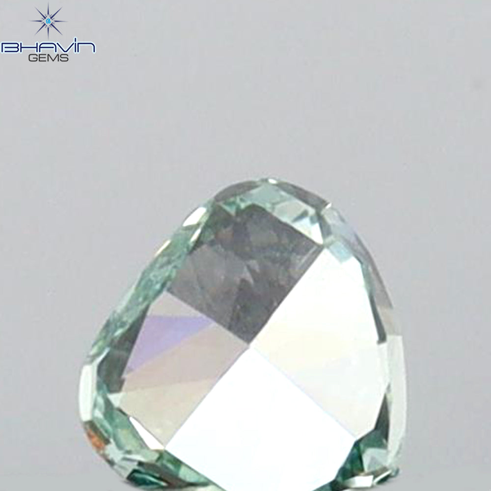 0.27 CT ハート シェイプ ナチュラル ルース ダイヤモンド ピンク色 VS2 クラリティ (4.40 MM)