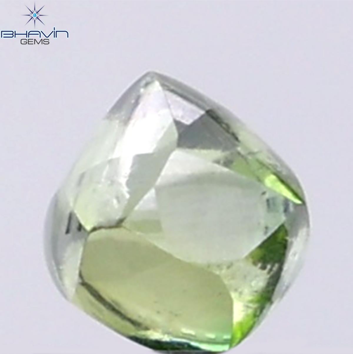 0.49 CT ラフシェイプ ナチュラル ダイヤモンド ピンク色 I3 クラリティ (4.90 MM)