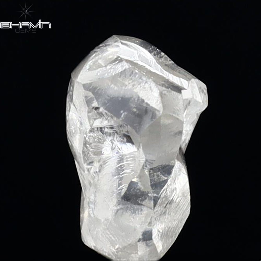 1.16 CT Rough Shape Natural Diamond White Color VS2 Clarity (7.27 MM)
