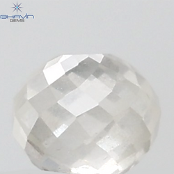 0.34 CT Antique Spherical Shape Natural Diamond White Color I3 Clarity (2.88 MM)