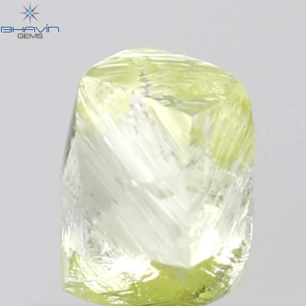 0.90 CT ラフ シェイプ ナチュラル ダイヤモンド ホワイト カラー VS1 クラリティ (5.95 MM)