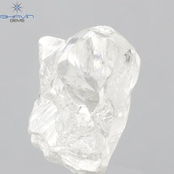2.21 CT Rough Shape Natural Diamond White Color VS2 Clarity (8.90 MM)