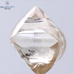 5.02 CT Rough Shape Natural Diamond Brown Color SI Clarity (8.78 MM)