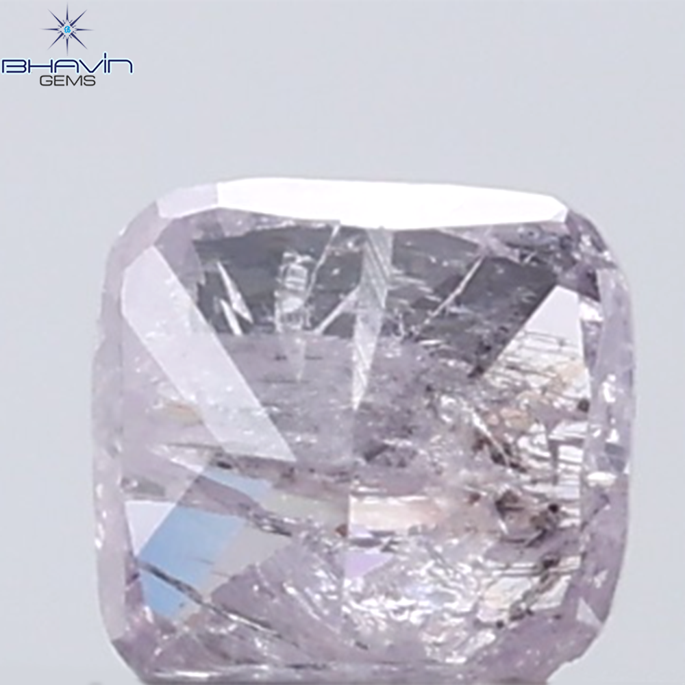 0.23 CT Radiant Diamond Natural Pink Color I3 Clarity (3.44 MM)