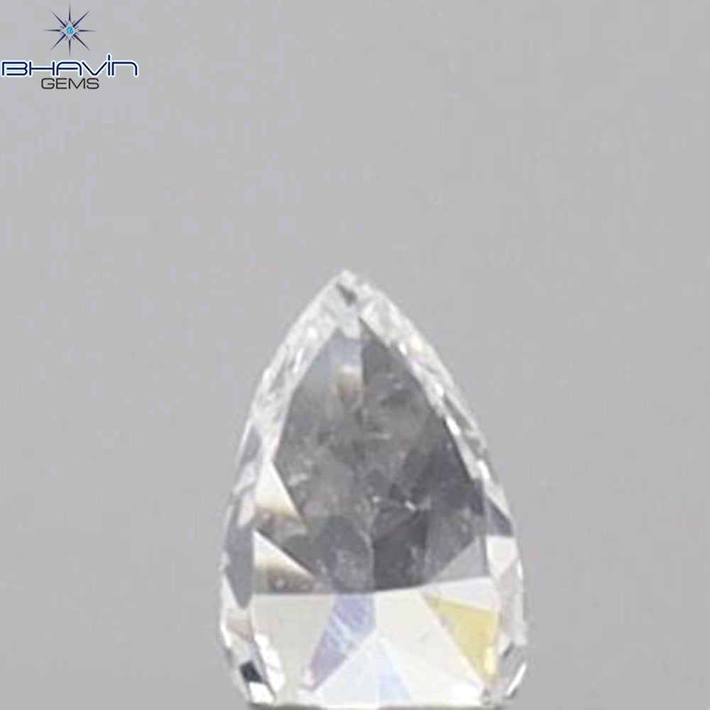 0.03 CT Pear Shape Natural Diamond White Color VS1 Clarity (2.37 MM)