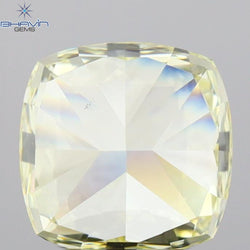 GIA Certified 1.58 CT Cushion Diamond Yellow Color Natural Diamond VS2 Clarity (6.16 MM)