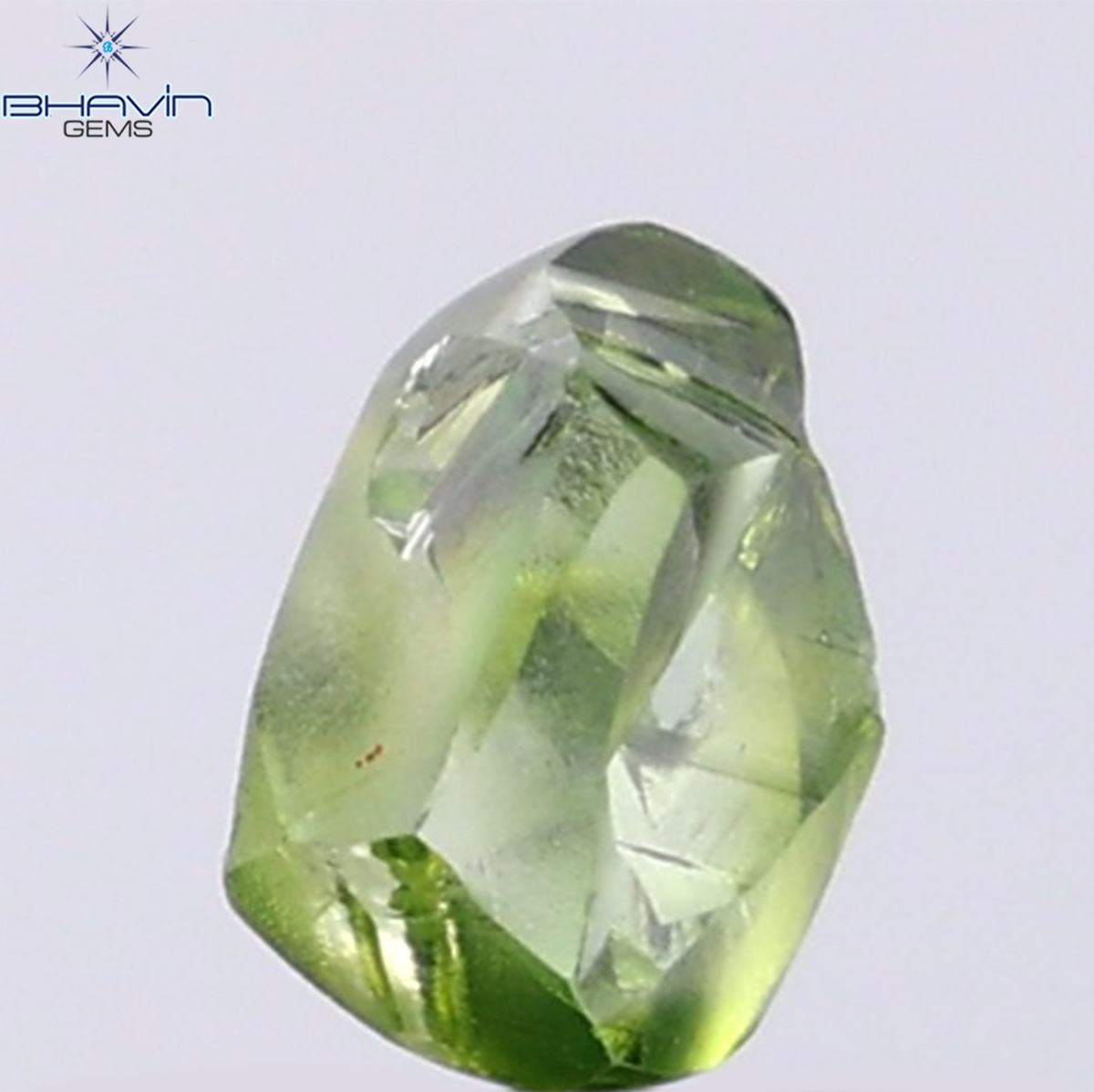 0.49 CT ラフシェイプ ナチュラル ダイヤモンド ピンク色 I3 クラリティ (4.90 MM)