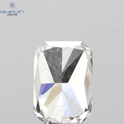 0.13 CT Radiant Diamond Enhanced White Color VS1 Clarity (3.25 MM)