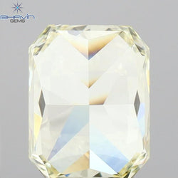 0.58 CT ラディアント シェイプ ナチュラル ダイヤモンド ホワイト カラー SI1 クラリティ (4.79 MM)