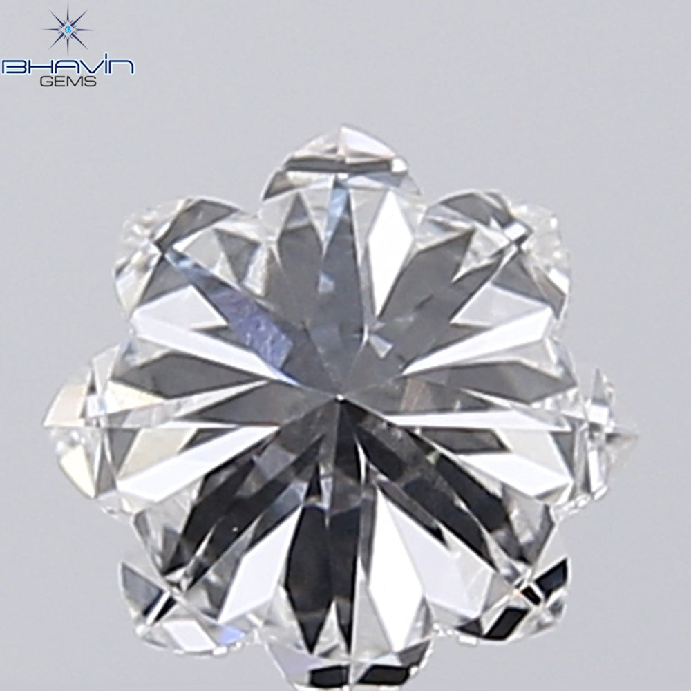 0.18 CT ラウンド ローズ カット シェイプ 天然ダイヤモンド ピンク色 I2 クラリティ (3.86 MM)