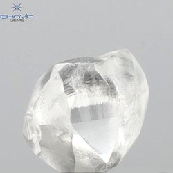 0.47 CT Rough Shape Natural Diamond White Color VS1 Clarity (4.00 MM)