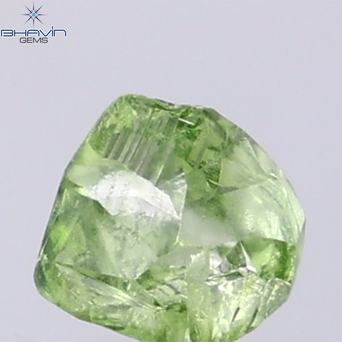 0.49 CT ラフシェイプ ナチュラル ダイヤモンド ピンク色 I3 クラリティ (4.90 MM)