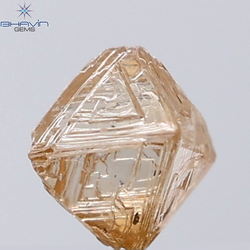 0.90 CT ラフ シェイプ ナチュラル ダイヤモンド ホワイト カラー VS1 クラリティ (5.95 MM)