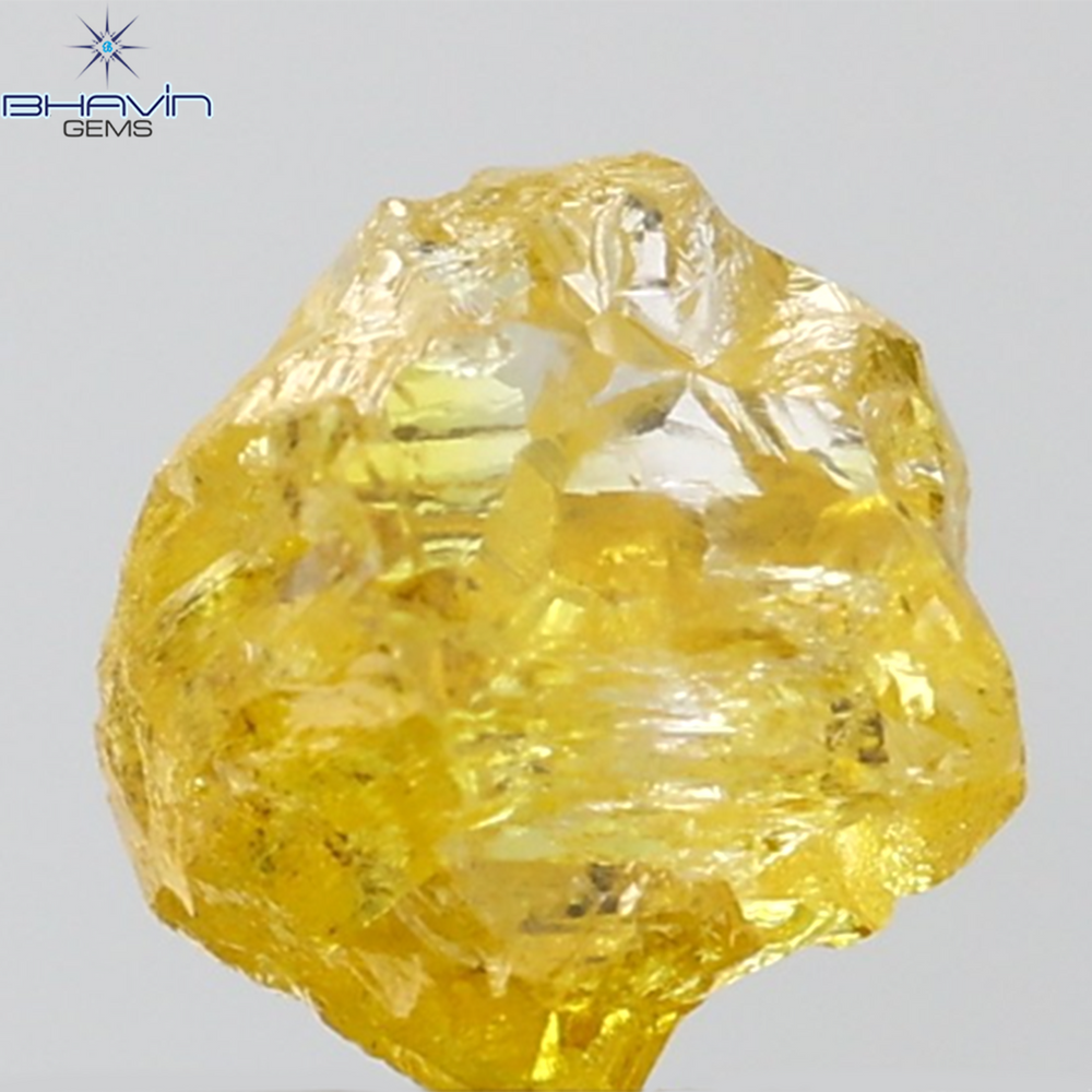 0.90 CT ラフ シェイプ ナチュラル ダイヤモンド ホワイト カラー VS1 クラリティ (5.95 MM)