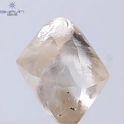 1.45 CT Rough Shape Natural Diamond Brown Color VS2 Clarity (7.00 MM)