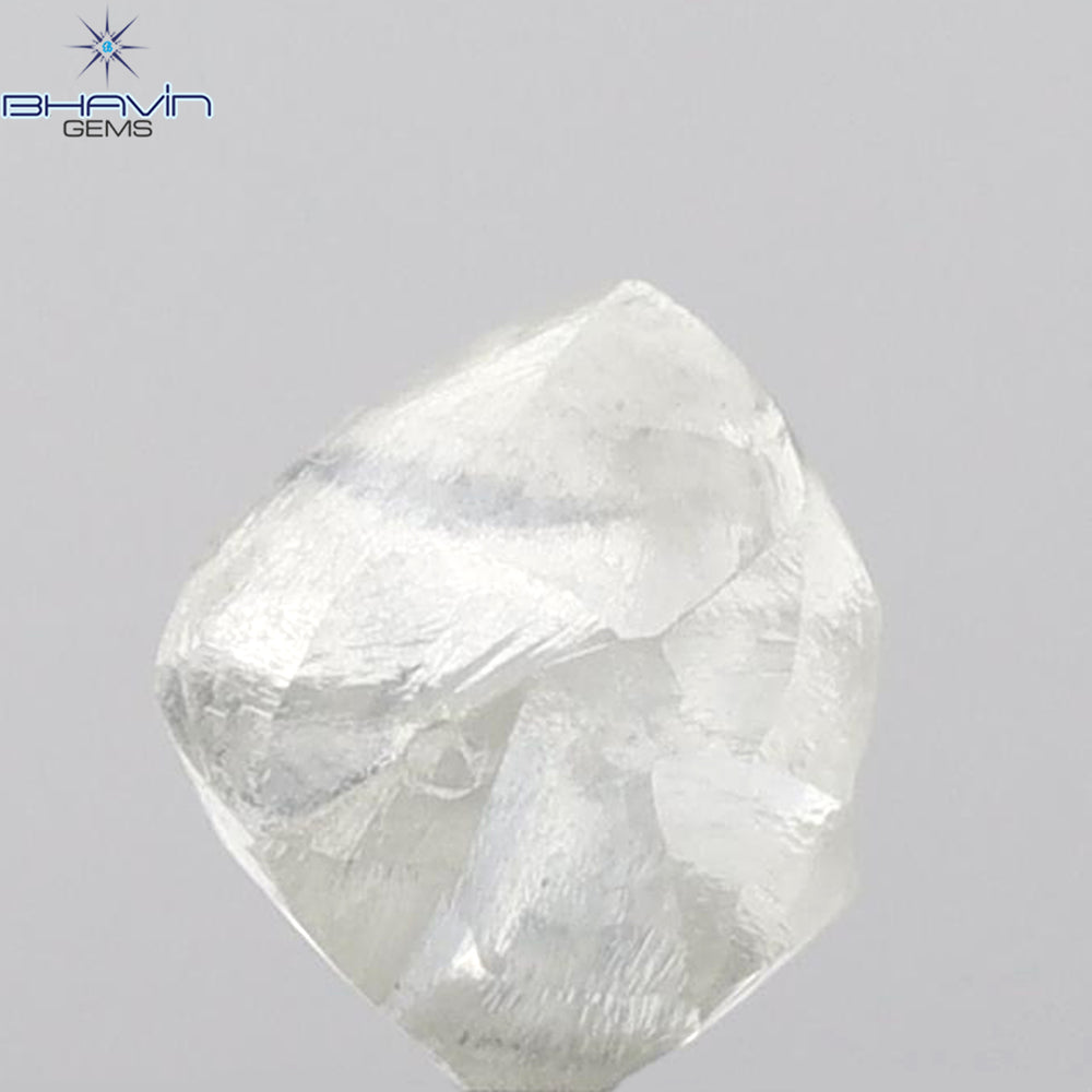 1.90 CT Rough Shape Natural Loose Diamond White (M) Color VS2 Clarity (6.51 MM)