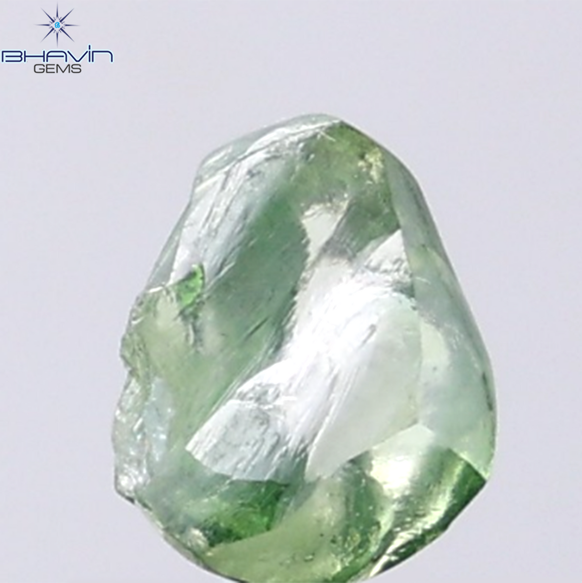 0.49 CT ラフシェイプ ナチュラル ダイヤモンド ピンク色 I3 クラリティ (4.90 MM)