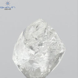 0.56 CT Rough Shape Natural Diamond White Color VS2 Clarity (5.03 MM)