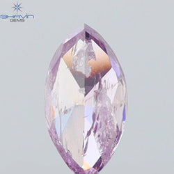 0.06 CT Marquise Shape Natural Loose Diamond Pink Color I2 Clarity (3.97 MM)