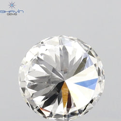 0.50 CT Round Diamond Enhanced White (D) Color VVS1 Clarity (5.04 MM)