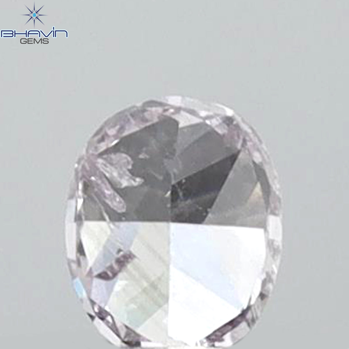 0.12 CT Oval Shape Natural Diamond Pink Color I1 Clarity (3.17 MM)