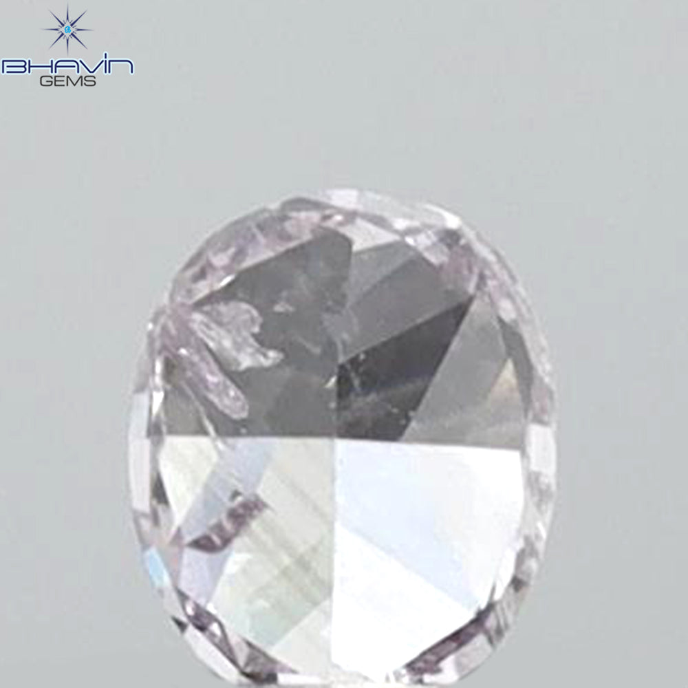 0.12 CT Oval Shape Natural Diamond Pink Color I1 Clarity (3.17 MM)