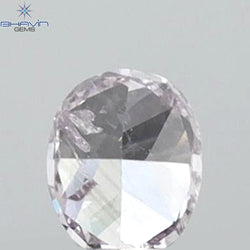 0.12 CT Oval Shape Natural Diamond Pink Color I1 Clarity (3.17 MM)