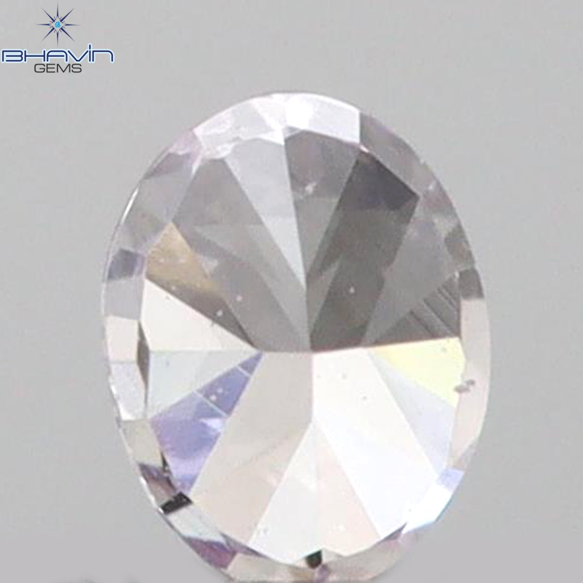 0.04 CT Natural Oval Diamond Pink Color Clarity VS2 (2.34 MM)