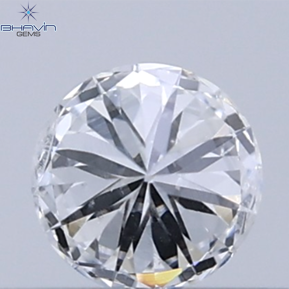 0.19 CT Natural Round Diamond White Color Clarity VS2 (3.66 MM)