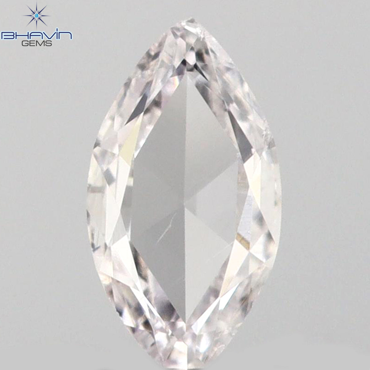 0.08 CT Natural Marquise Diamond Pink Color Clarity VS2 (4.50 MM)