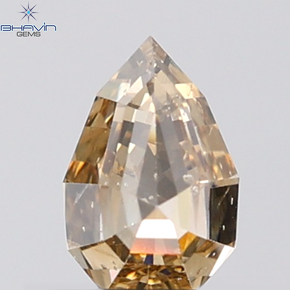 1.03 CT Shield Natural Brown Diamond SI Clarity (7.02 MM)