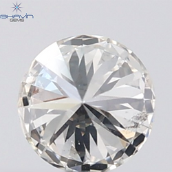 0.33 CT Round Natural Diamond White Color SI1 Clarity
