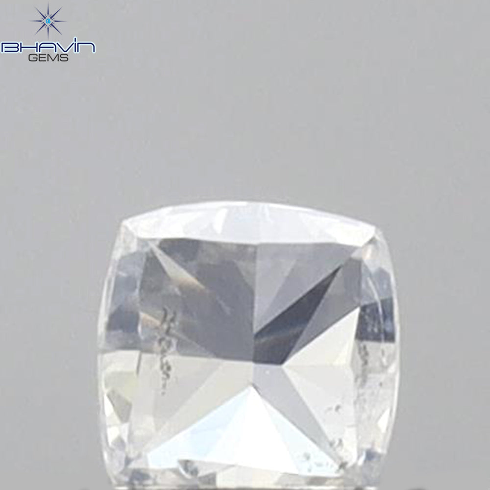 0.07 CT クッション シェイプ 天然ダイヤモンド ピンク色 I1 クラリティ (2.42 MM)