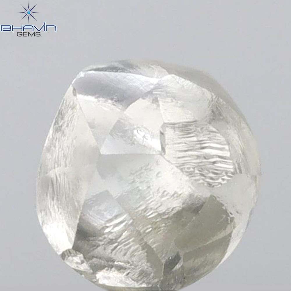 1.94 CT Rough Shape Natural Diamond White Color VS2 Clarity (6.88 MM)